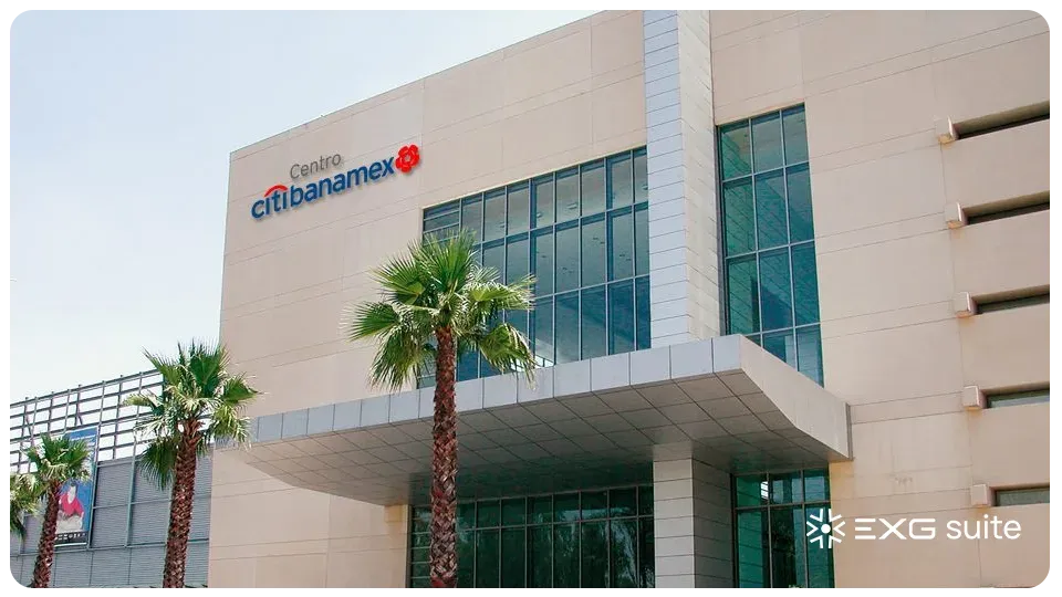 Fachada de Centro Citibanamex