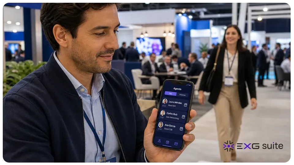 App de networking para expositores