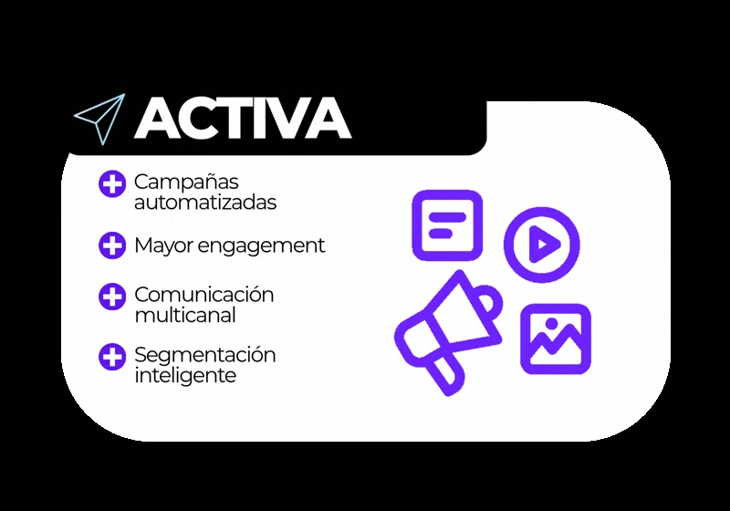 Canales animados para activar campañas y comunicación del evento